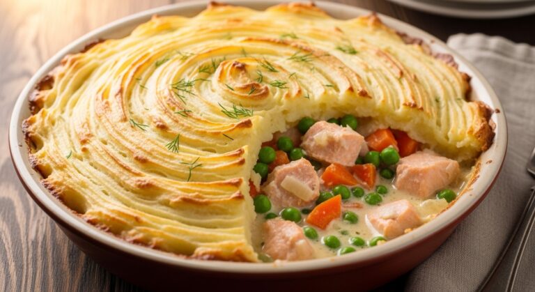 Salmon Fish Pie: A Comforting Classic with a Flavorful Twist