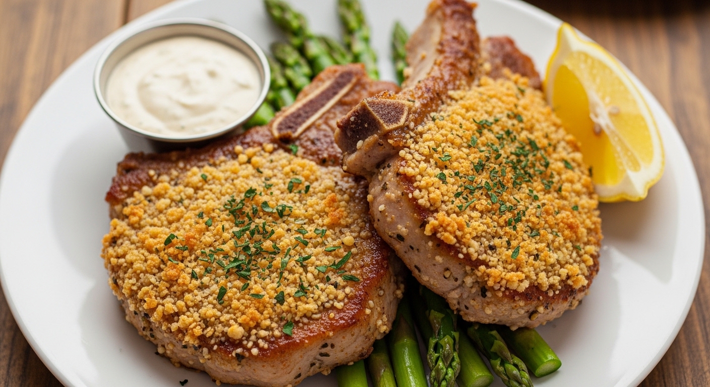 Keto Parmesan Crusted Pork Chops: A Flavor-Packed Low-Carb Delight