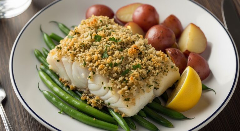 Boston Baked Cod Plate: A Timeless Seafood Classic