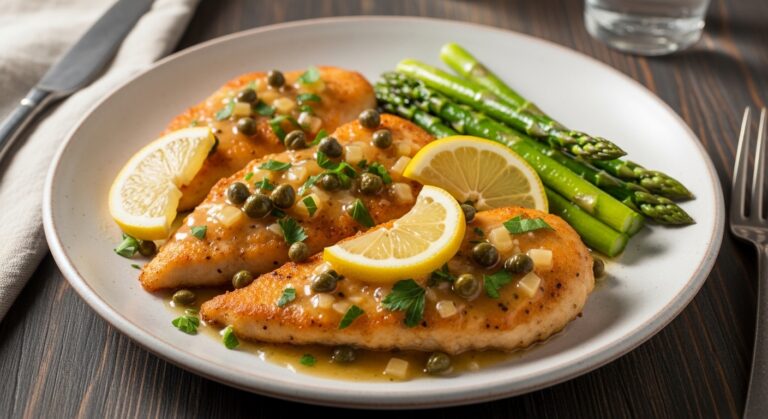 Keto Chicken Piccata: A Low-Carb Italian Classic That’s Light, Flavorful, and Perfect for Your Diet