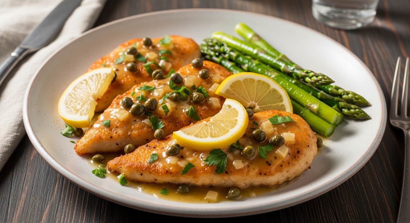 Keto Chicken Piccata: A Low-Carb Italian Classic That’s Light, Flavorful, and Perfect for Your Diet
