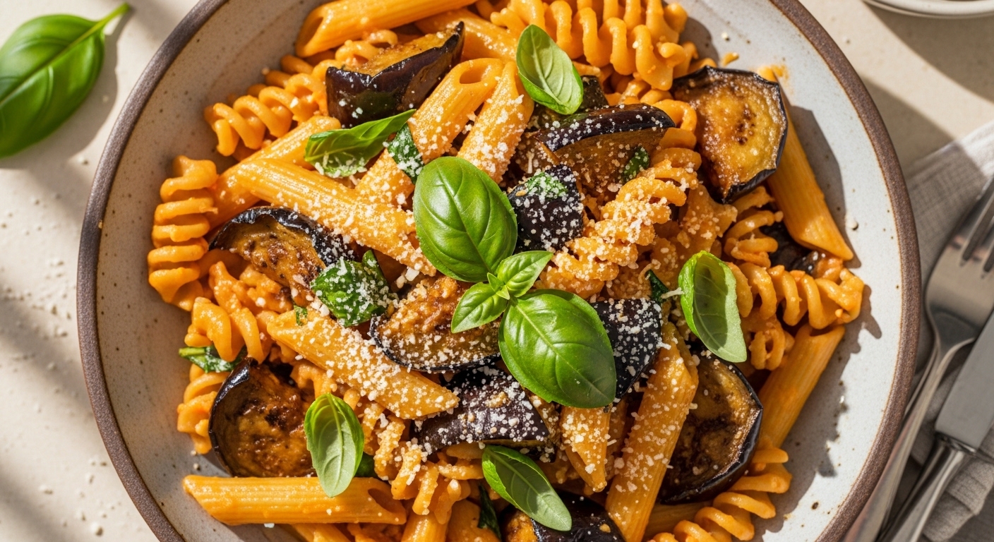 Roasted Eggplant Pasta: A Creamy, Umami-Rich Comfort Dish You’ll Crave