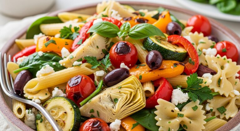 Mediterranean Veg Pasta: A Fresh, Flavorful Journey in Every Bite