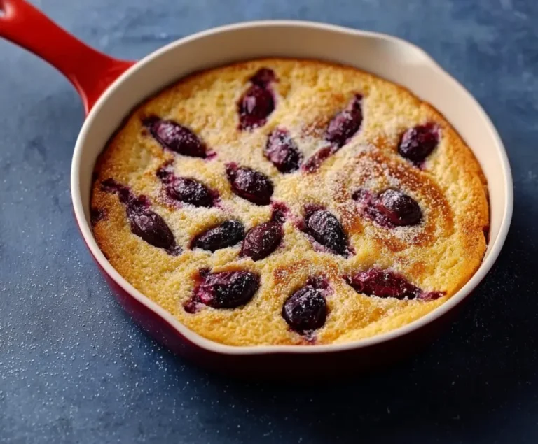 Blueberry-Ginger Clafoutis