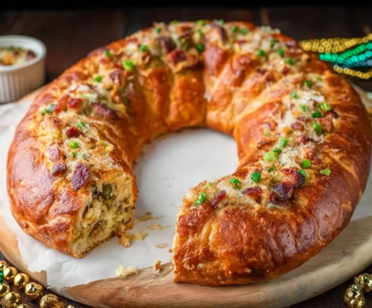 Boudin King Cake