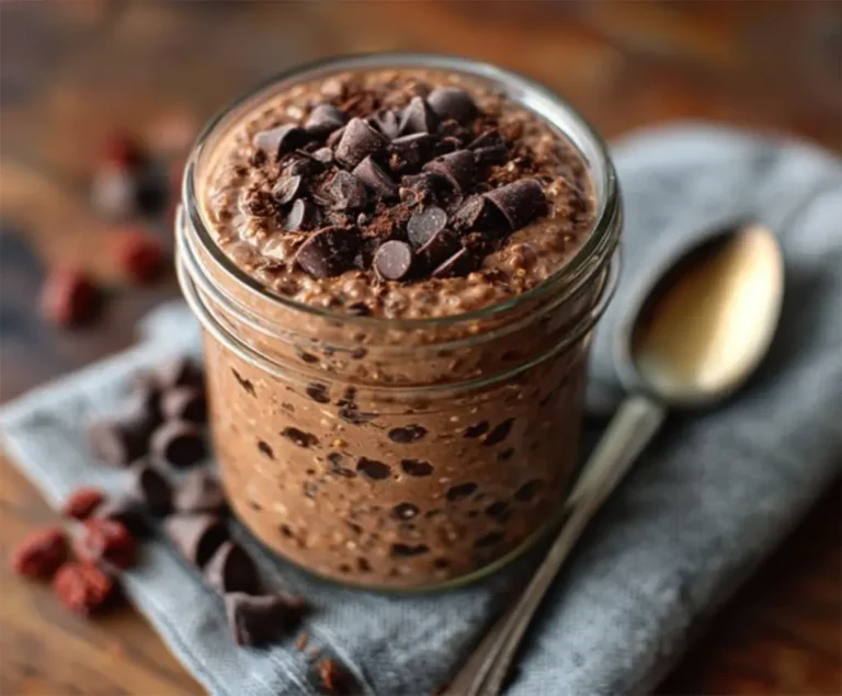 Brownie Batter Overnight Oats