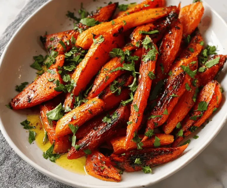 Charred Carrots A Simple Side Dish with Big Flavor
