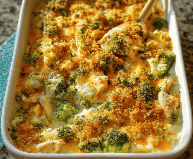 Chicken divan casserole
