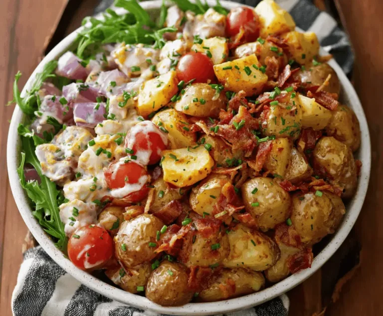 Classic Potato bbq Side Salad