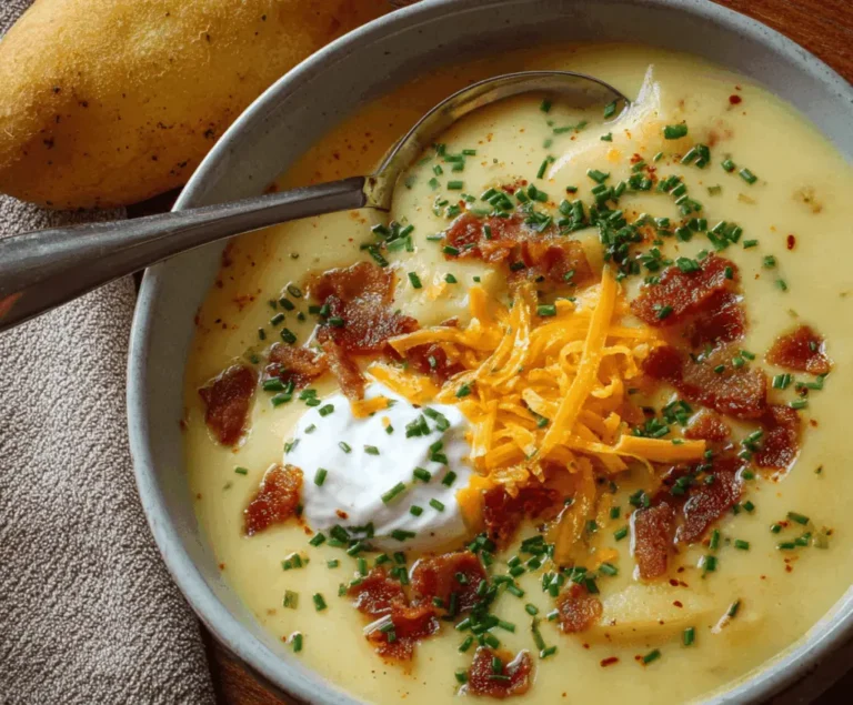 Creamy Baked Potato Soup