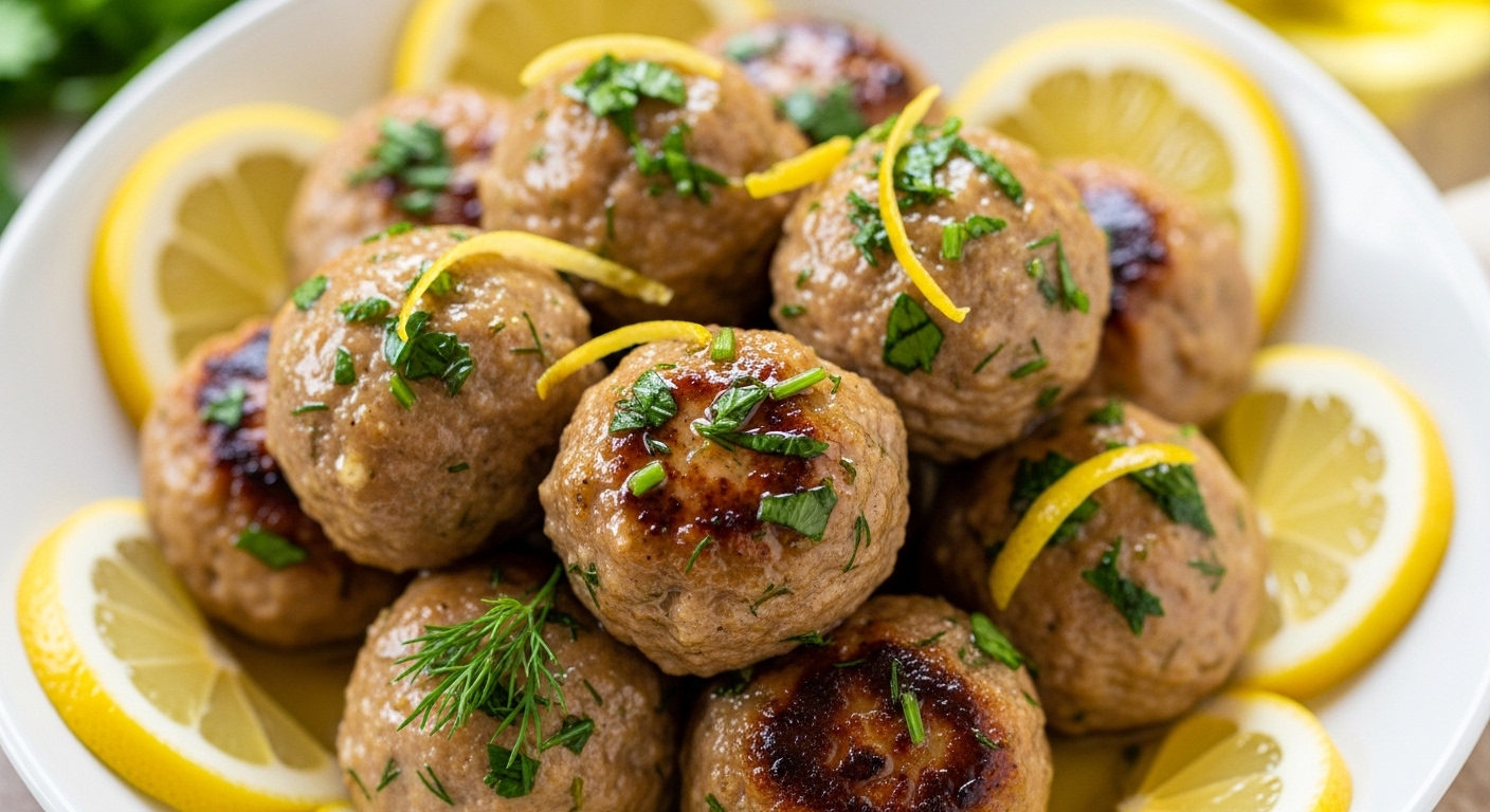 Keto Lemon Herb Meatballs: A Zesty, Low-Carb Twist on a Classic Favorite