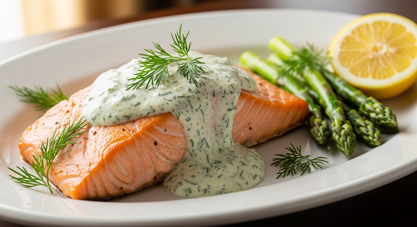 Keto Creamy Dill Salmon – The Perfect Low-Carb, High-Flavor Meal