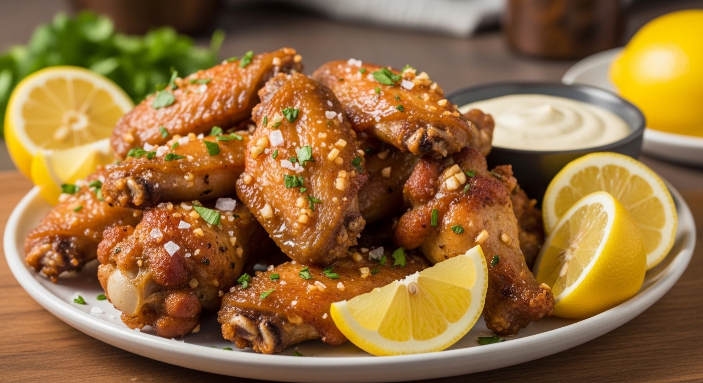 Keto Garlic Lemon Wings: A Flavor-Packed Low-Carb Delight