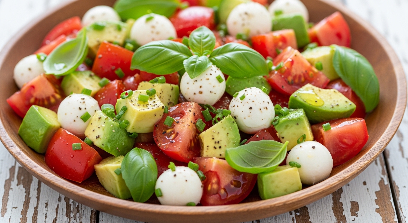 Keto Avocado Tomato Salad: A Flavorful Low-Carb Delight