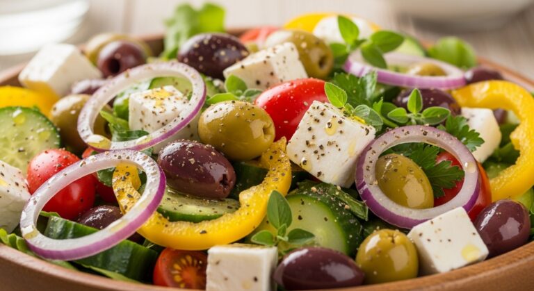 The Ultimate Keto Greek Olive Salad: A Flavorful Low-Carb Delight