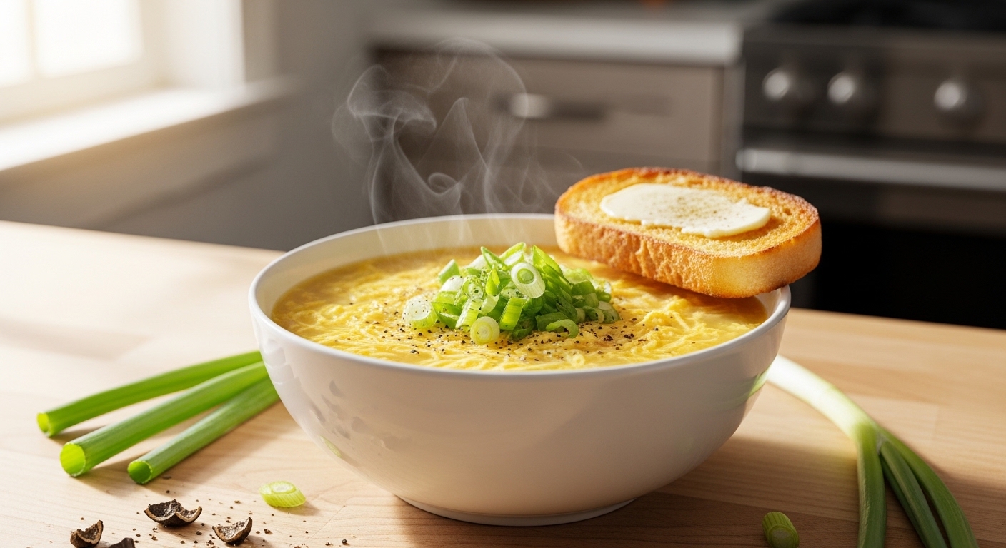 Keto Egg Drop Breakfast Soup: A Quick, Creamy Start to Your Low-Carb Day