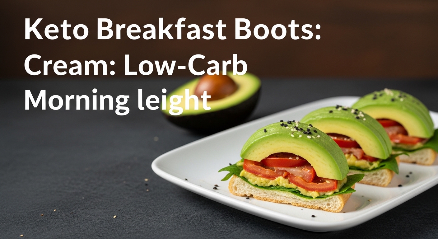 Keto Avocado Breakfast Boats: A Creamy, Low-Carb Morning Delight