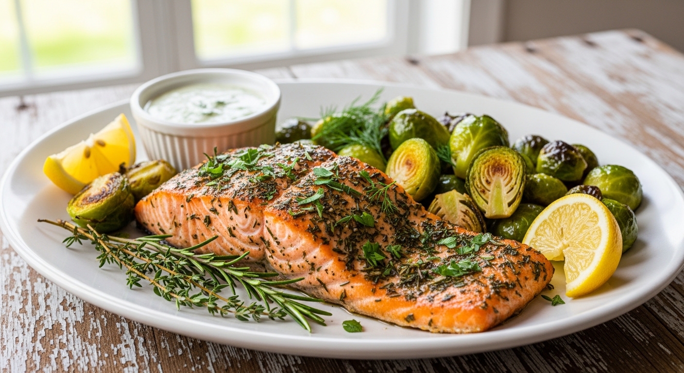 Keto Herb Roasted Salmon: A Flavorful, Low-Carb Delight