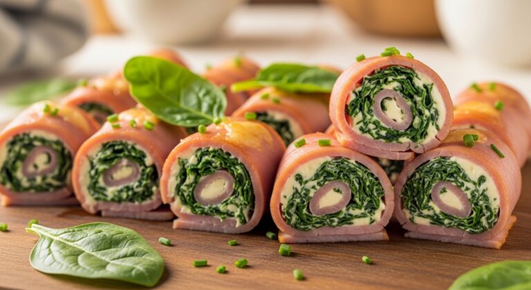 Keto Ham Spinach Roll Ups: A Delicious and Low-Carb Solution for Busy Days