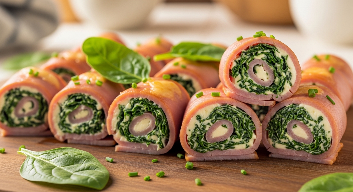 Keto Ham Spinach Roll Ups: A Delicious and Low-Carb Solution for Busy Days
