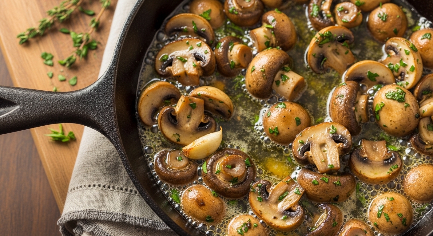 Keto Buttered Mushrooms: A Flavorful Low-Carb Delight