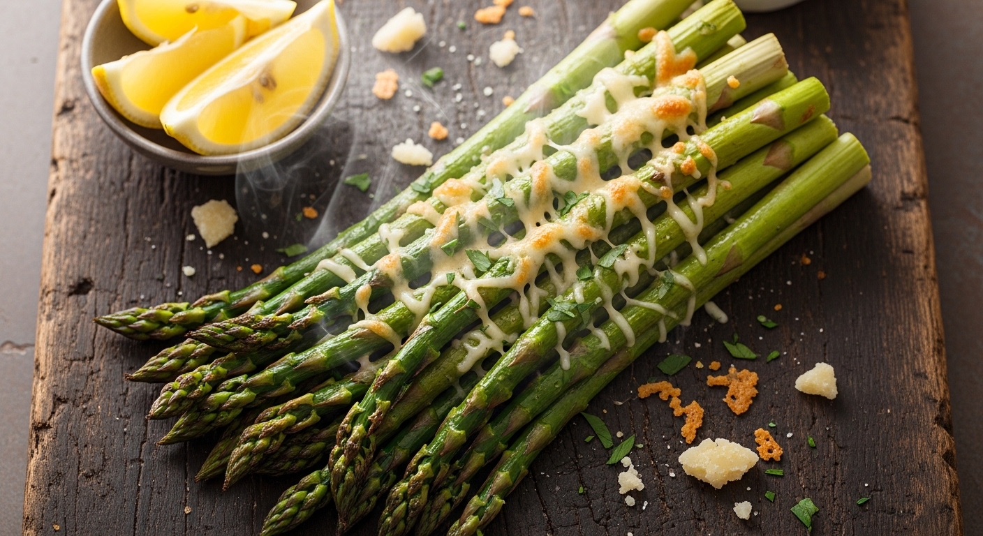Keto Parmesan Roasted Asparagus: A Crispy, Cheesy Side That’s Pure Comfort
