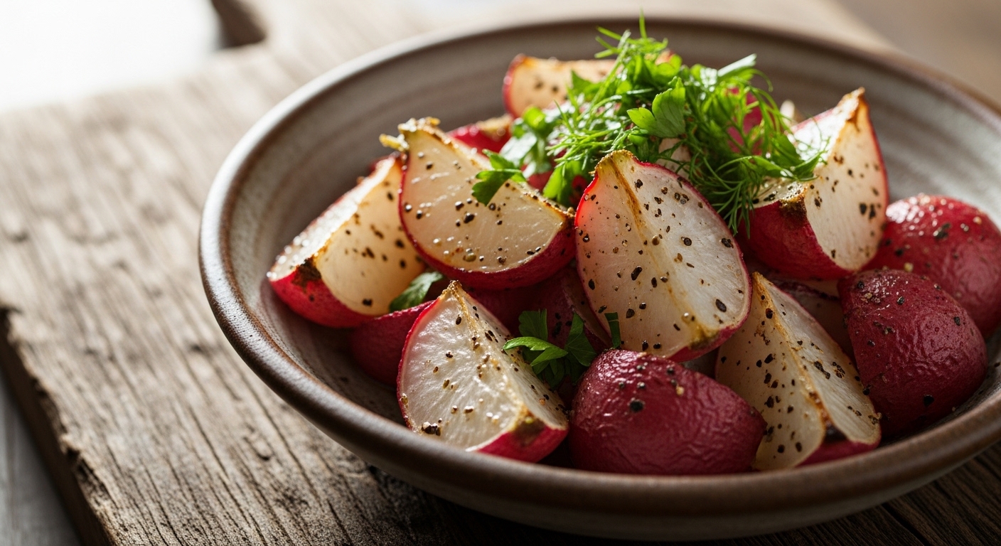 Keto Roasted Radishes: A Crisp, Low-Carb Twist on a Root Vegetable Classic