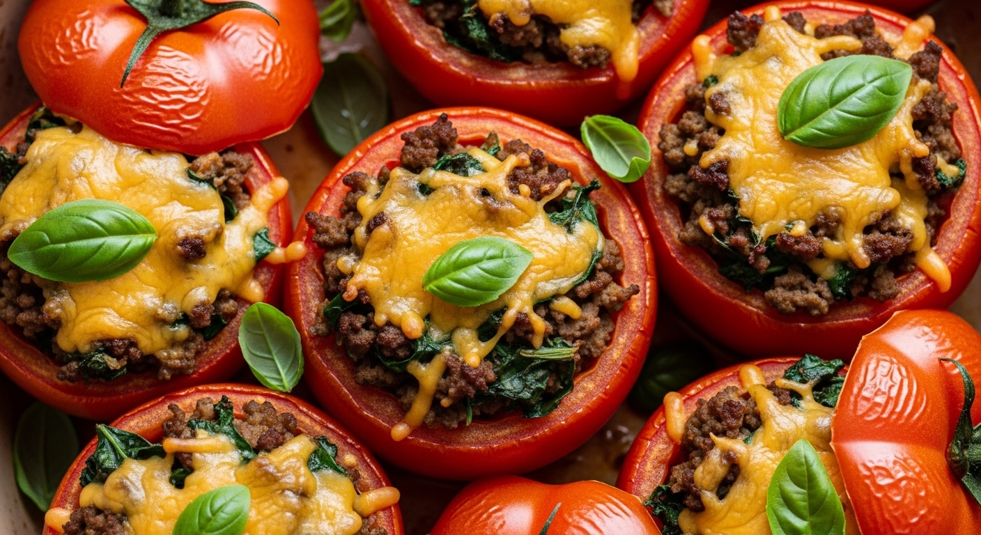 The Ultimate Keto Stuffed Tomato Bake: A Low-Carb, Flavor-Packed Dish