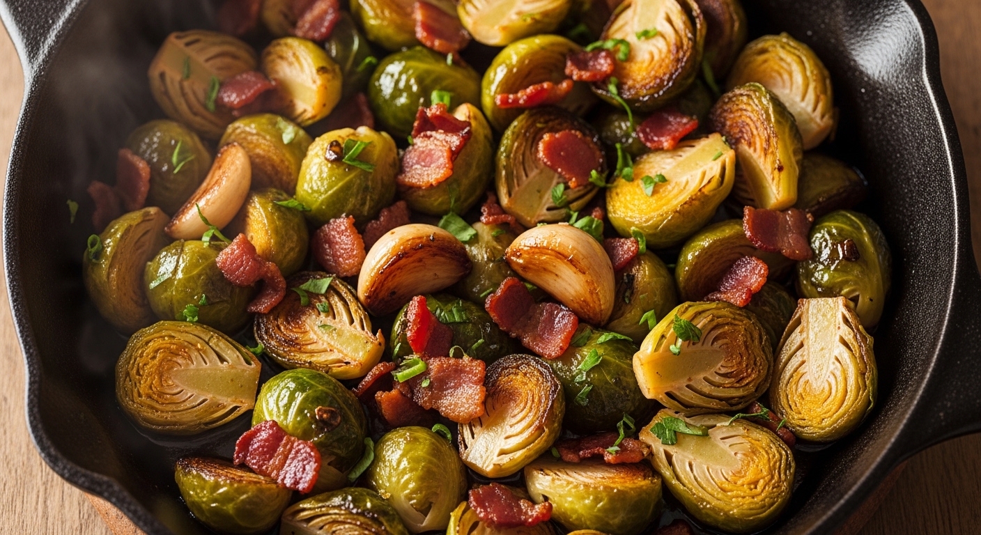 Keto Garlic Bacon Brussels Sprouts: The Ultimate Low-Carb Side Dish