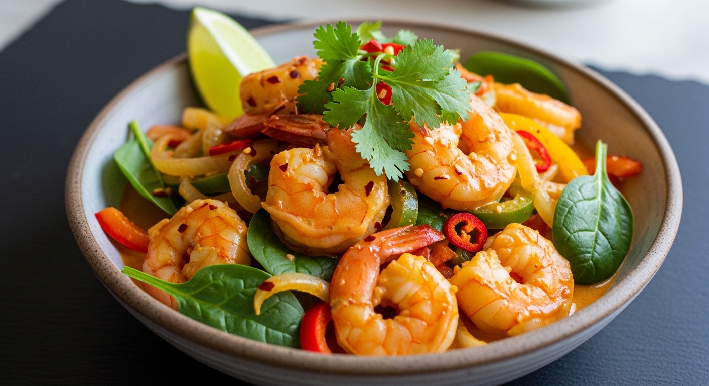 Keto Coconut Curry Shrimp: A Flavor-Packed Low-Carb Delight
