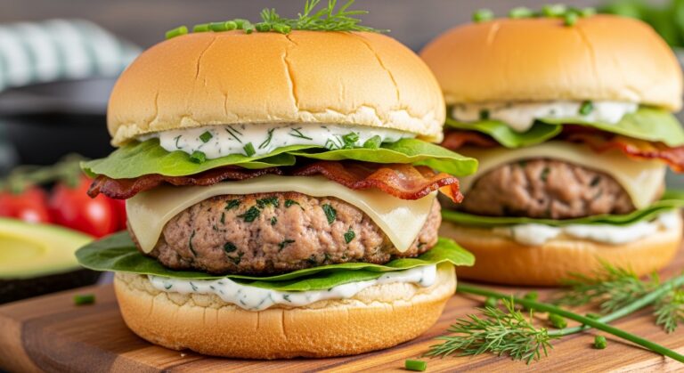 Keto Ranch Turkey Burgers: The Low-Carb Upgrade Your Meal Prep Needs