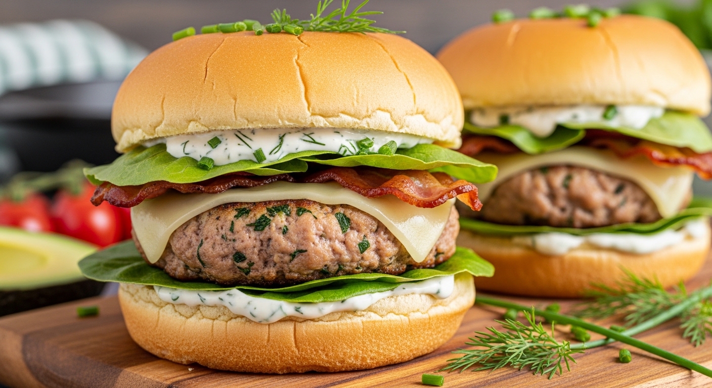 Keto Ranch Turkey Burgers: The Low-Carb Upgrade Your Meal Prep Needs