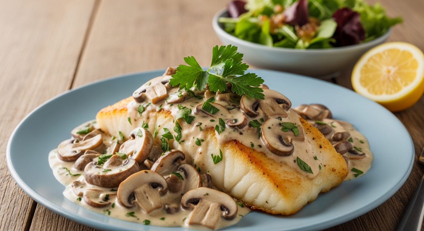 Keto Creamy Mushroom Cod: A Rich, Low-Carb Delight That Satisfies Every Cravings