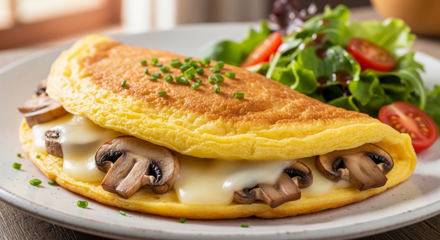 Keto Mushroom Swiss Omelette: A Flavorful, Low-Carb Breakfast You’ll Crave
