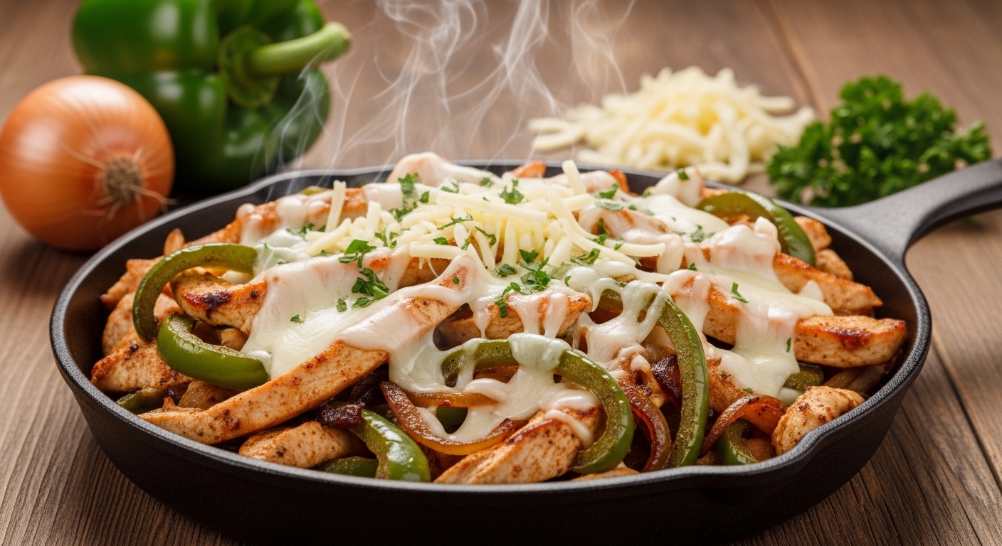 The Ultimate Keto Philly Chicken Skillet: A Flavorful Low-Carb Meal