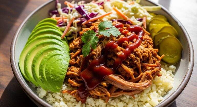 The Ultimate Keto Pulled Pork Bowl: A Flavorful Low-Carb Delight