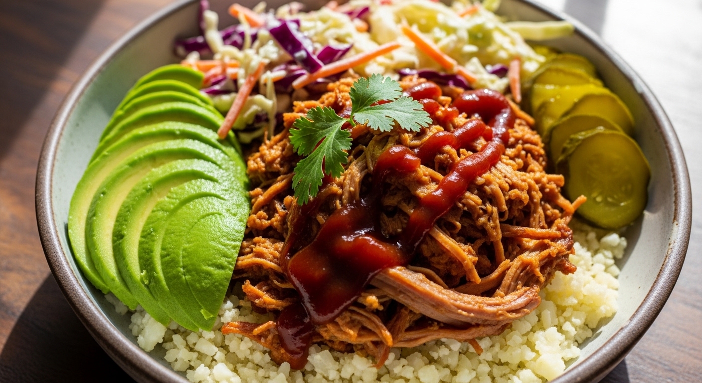 The Ultimate Keto Pulled Pork Bowl: A Flavorful Low-Carb Delight