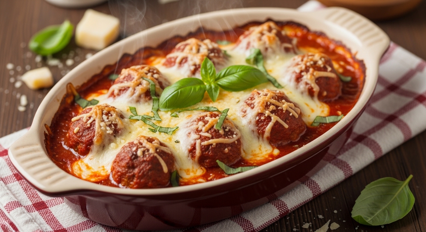 Keto Meatball Parmesan Bake: A Low-Carb Italian Twist on a Classic Favorite
