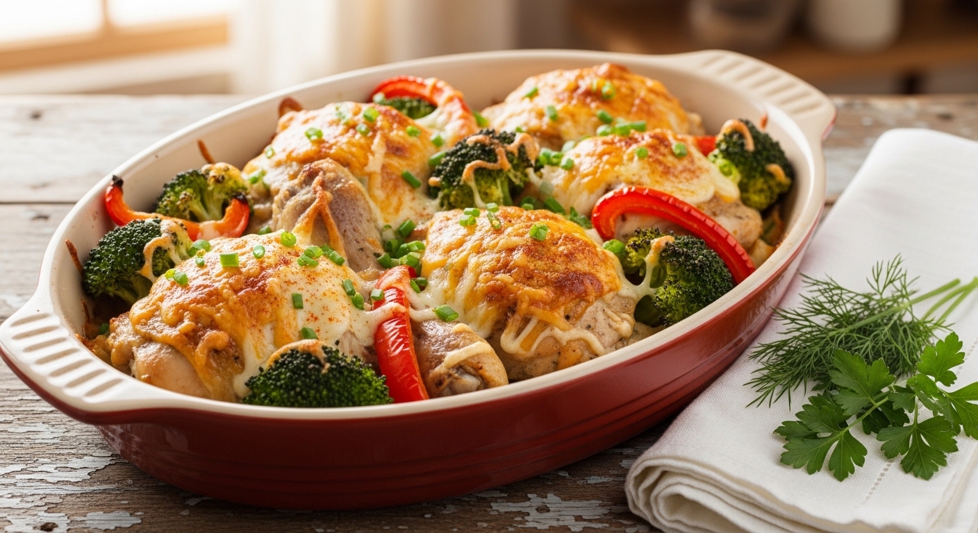 Keto Ranch Chicken Bake: A Flavorful Low-Carb Dinner That Satisfies Every Craving