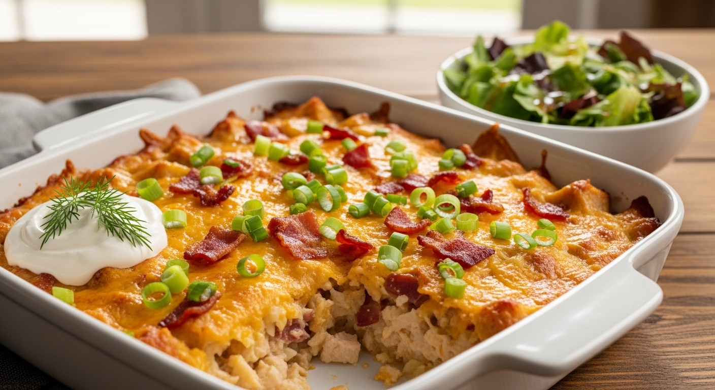Keto Turkey Bacon Ranch Bake: A Low-Carb Twist on Comfort Food