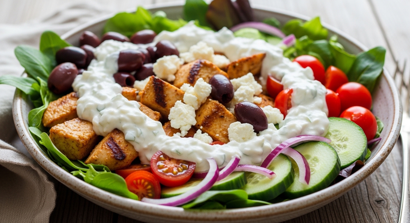 Keto Chicken Greek Bowl: A Flavorful, Low-Carb Delight