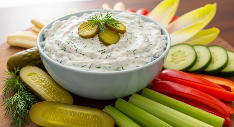 Keto Dill Pickle Dip: A Tangy, Low-Carb Snack That Satisfies Cravings