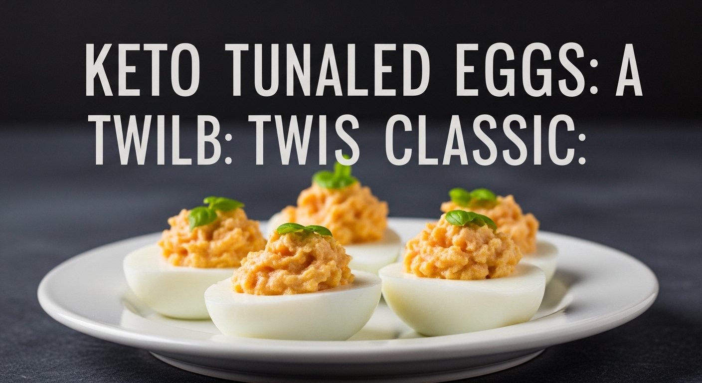 Keto Tuna Deviled Eggs: A Low-Carb Twist on a Classic