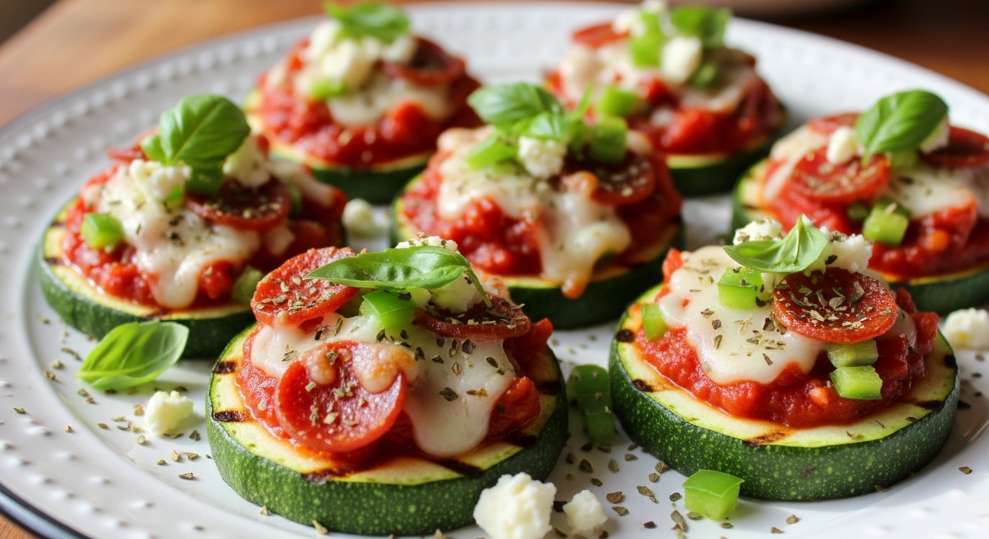 Keto Zucchini Pizza Bites: A Low-Carb Twist on a Classic Favorite