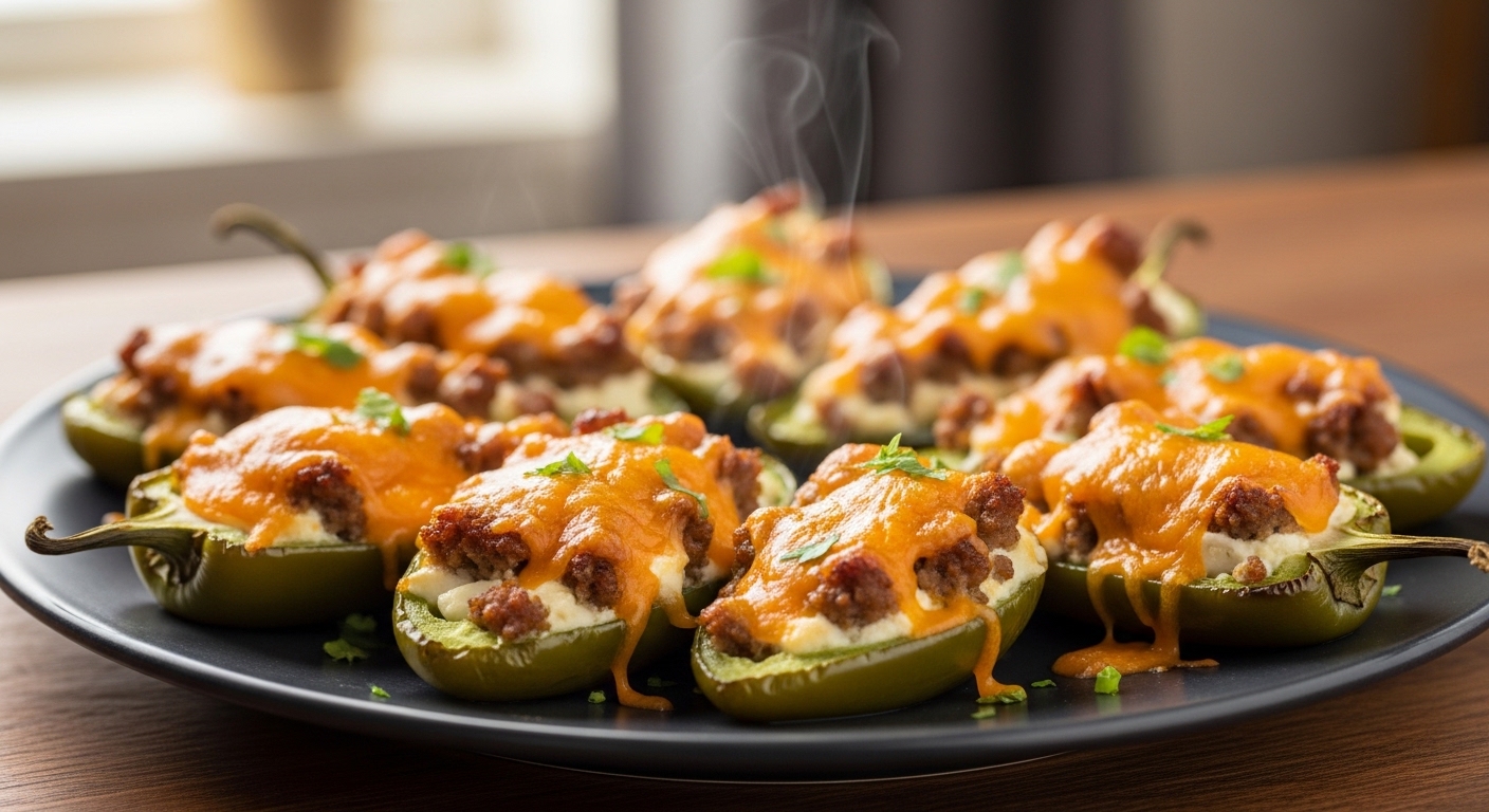 Keto Sausage Stuffed Jalapenos: A Bold, Low-Carb Kickstart to Your Day