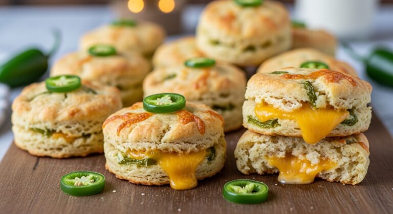 Keto Cheddar Jalapeno Biscuits: A Flavor-Packed Low-Carb Snack