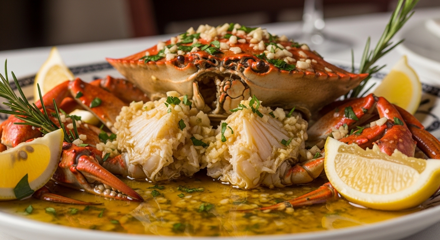 Keto Butter Garlic Crab: A Luxurious Low-Carb Indulgence