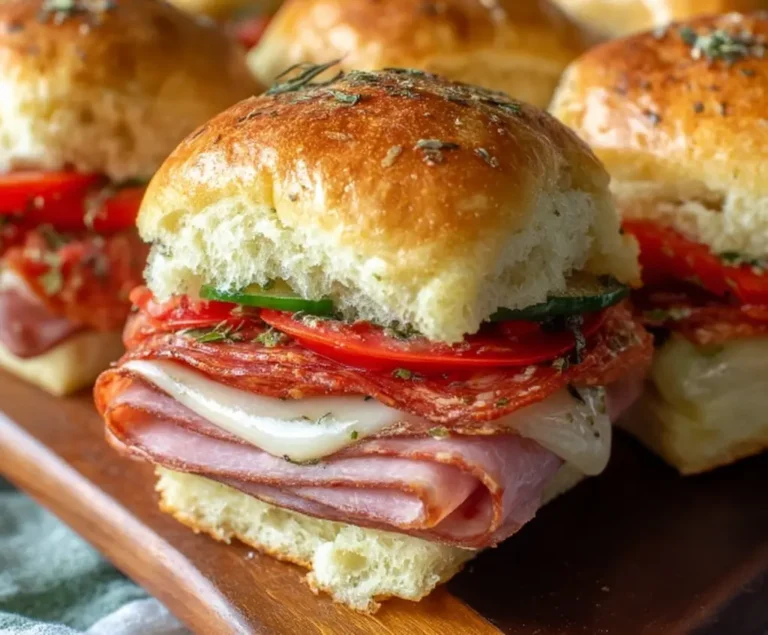 Hot Italian Sub Sliders