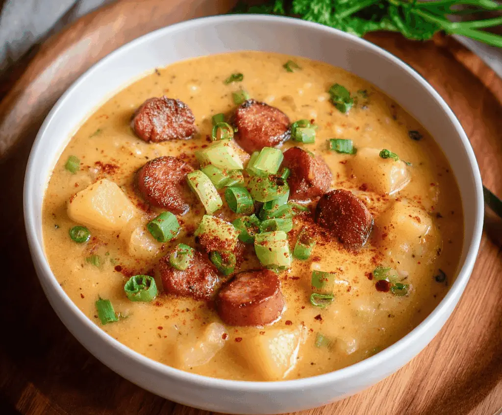 Instant Pot Cajun Potato Soup