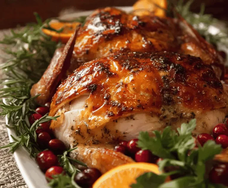 Juicy Brined Roast Turkey